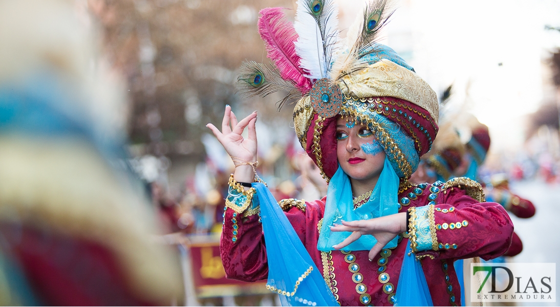 Primeros planos del Desfile infantil de comparsas de Badajoz