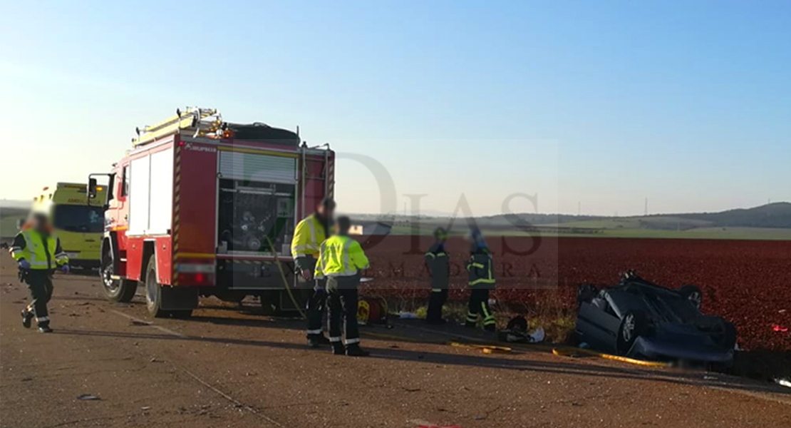 Imágenes del accidente mortal en la N-630