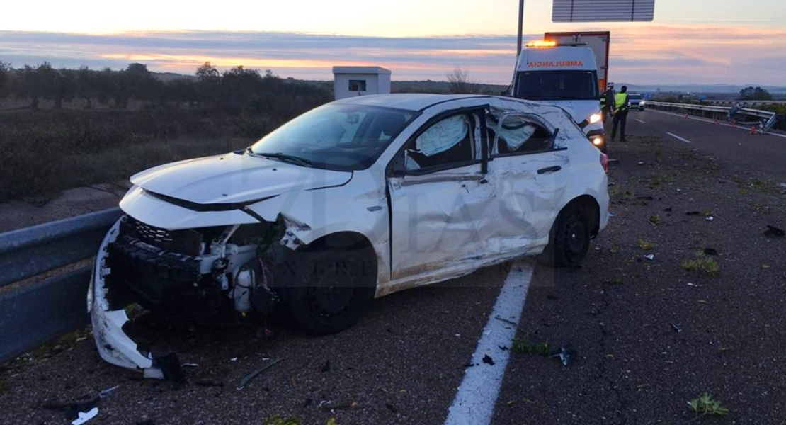 Alerta amarilla en la A-66 por un accidente de tráfico