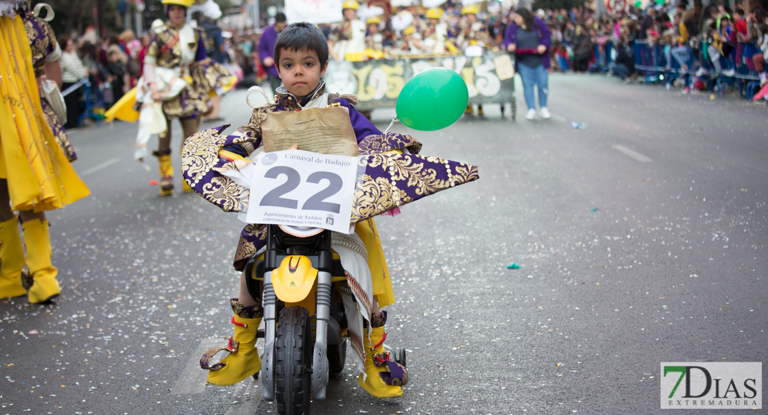 El viernes de Carnaval arranca con el Desfile de Comparsas Infantiles