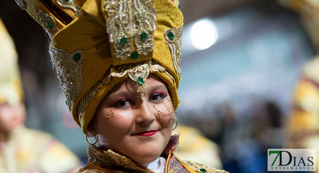 Primeros planos del Desfile infantil de comparsas de Badajoz