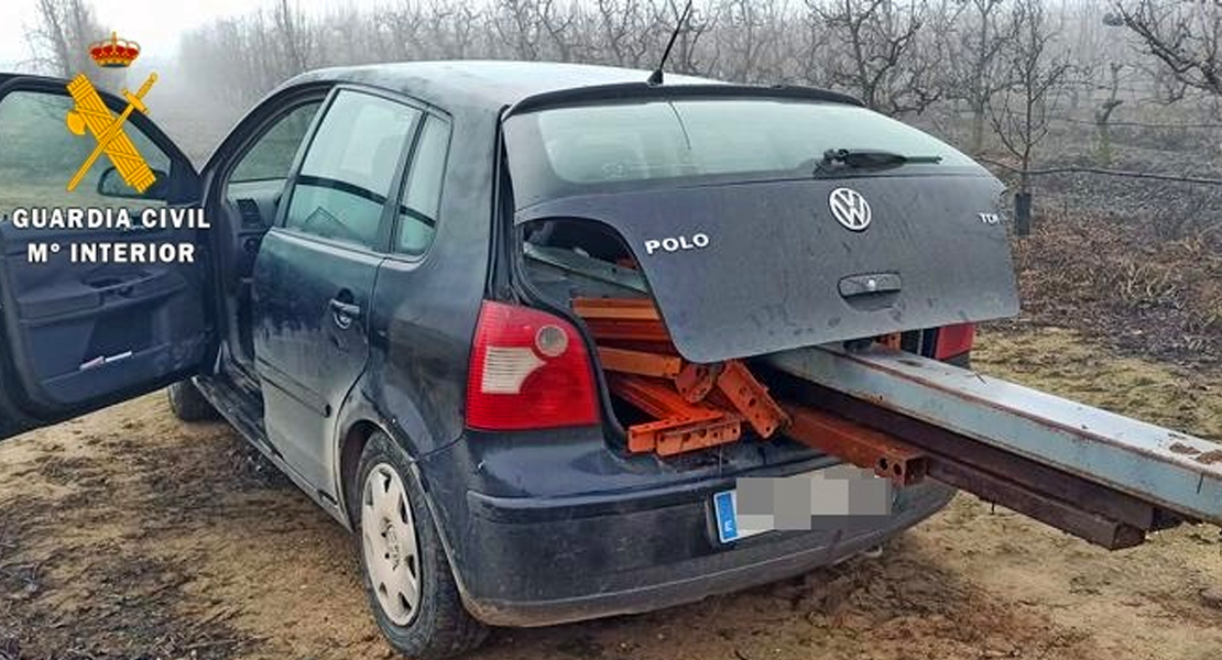 La Guardia Civil detiene al supuesto autor de tres robos en una empresa industrial de Gévora