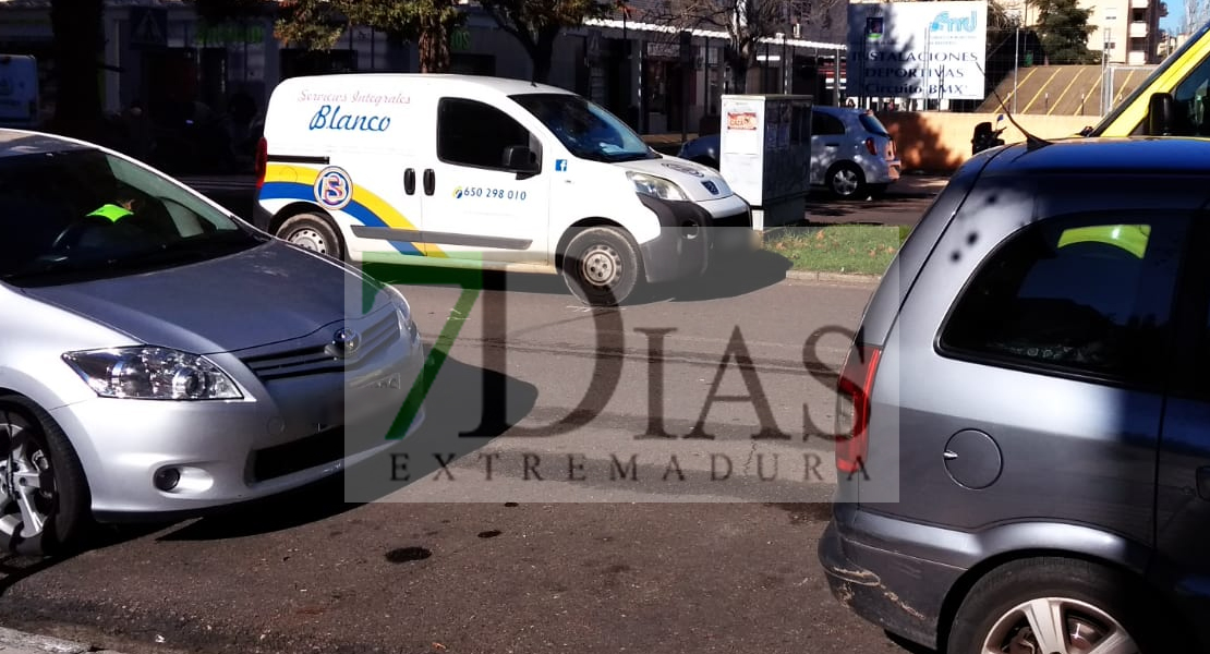 Atropello en plena vía de Badajoz