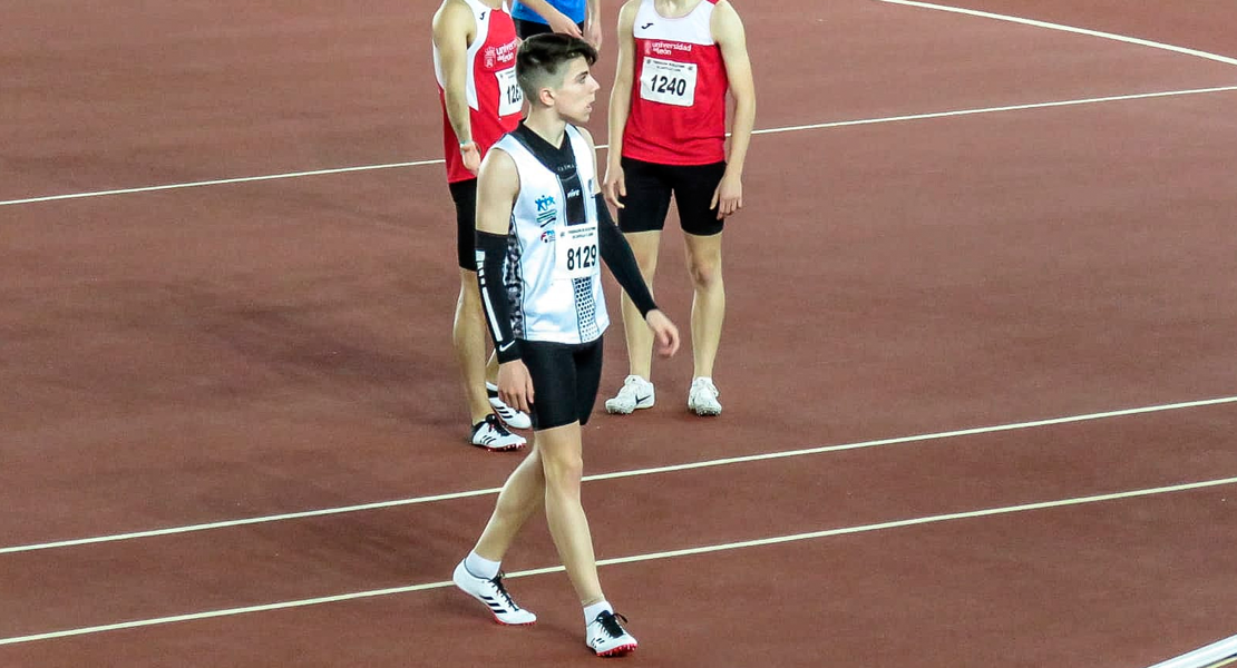 El extremeño David García consigue la mejor marca de la historia sub-16 en los 60 metros