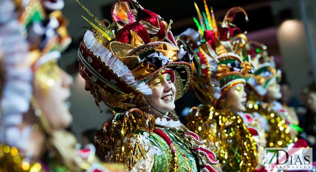 Imágenes grupales del Desfile infantil de comparsas de Badajoz