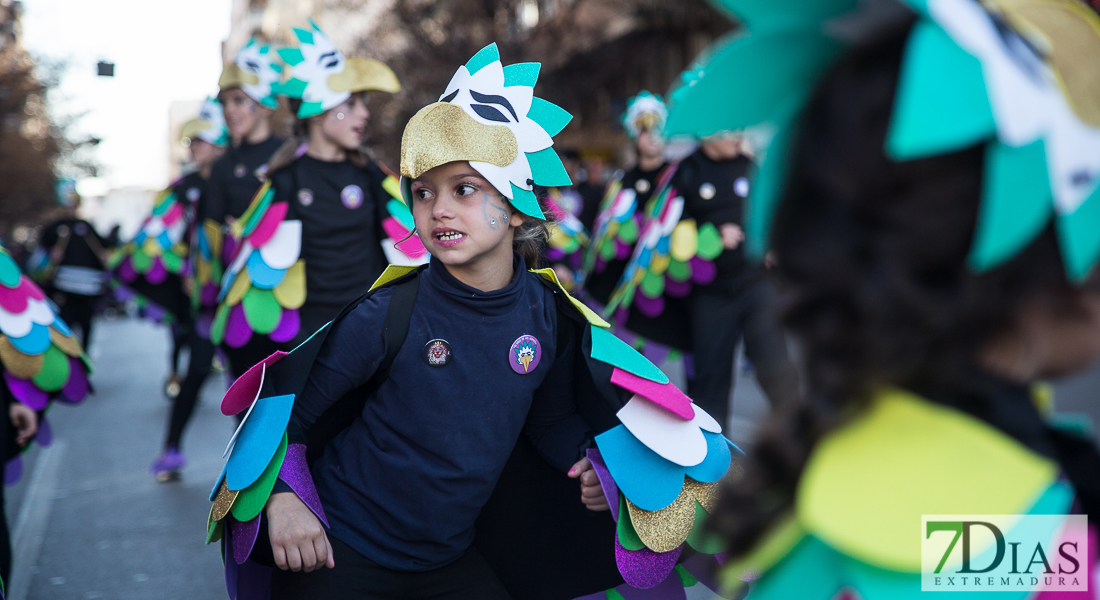 Imágenes grupales del Desfile infantil de comparsas de Badajoz