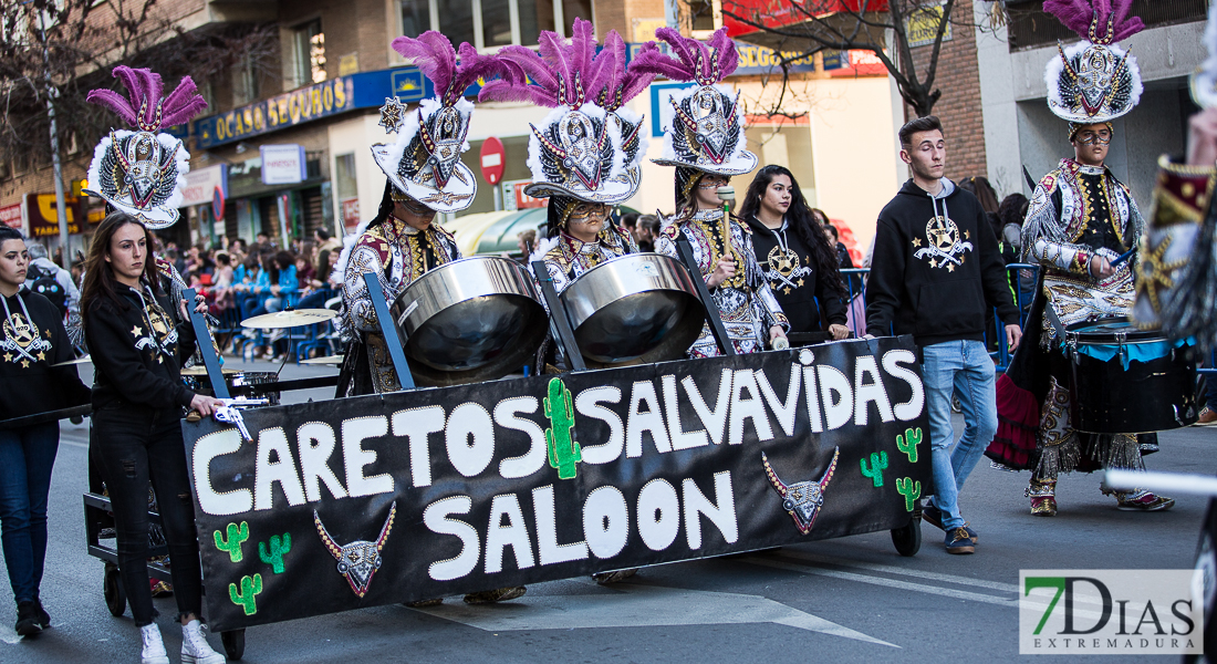 Imágenes grupales del Desfile infantil de comparsas de Badajoz