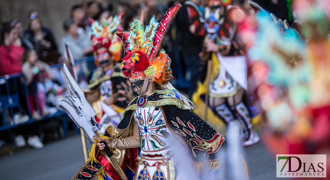 Imágenes grupales del Desfile infantil de comparsas de Badajoz