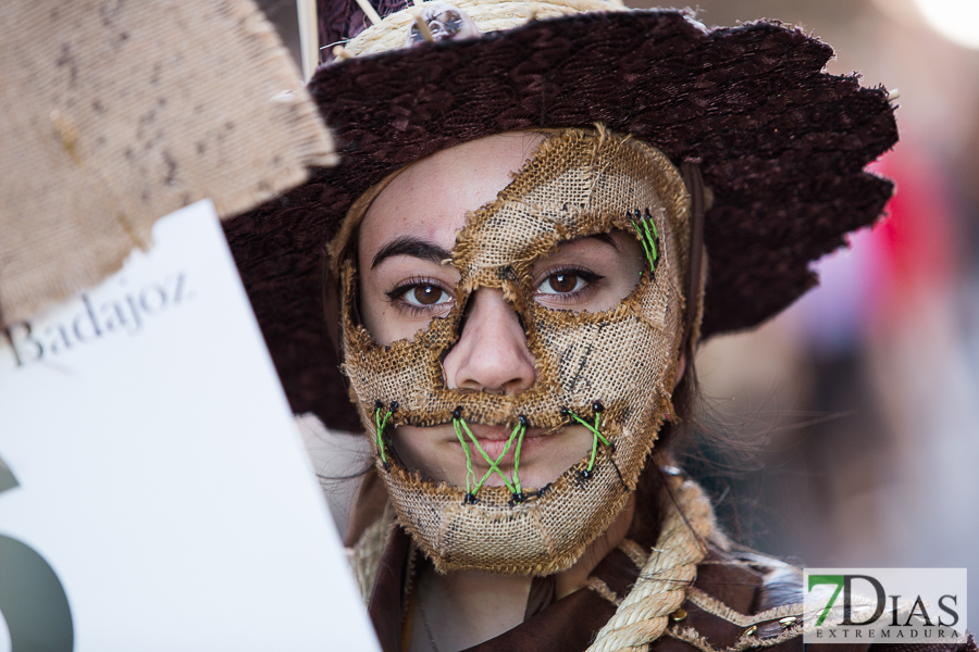 Primeros planos del Desfile infantil de comparsas de Badajoz