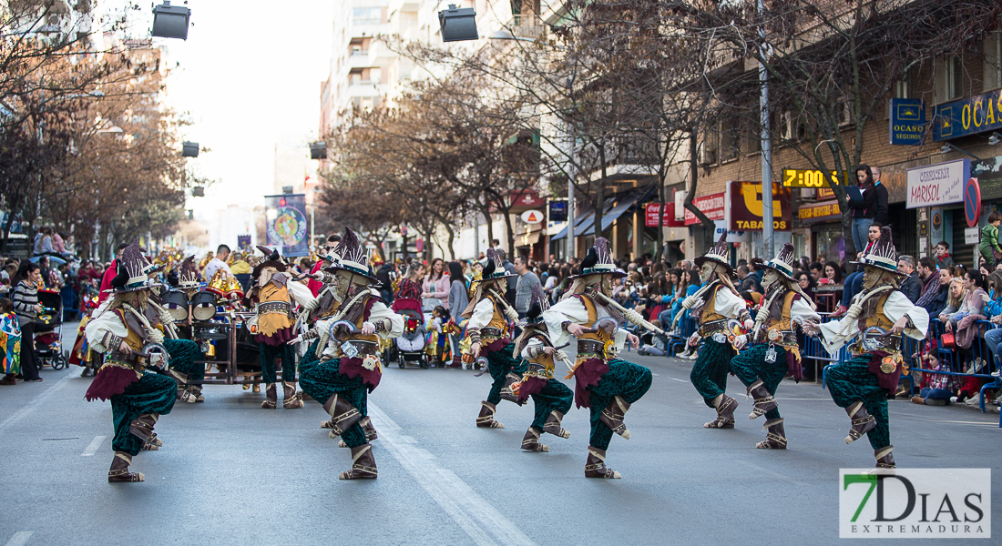 Imágenes grupales del Desfile infantil de comparsas de Badajoz