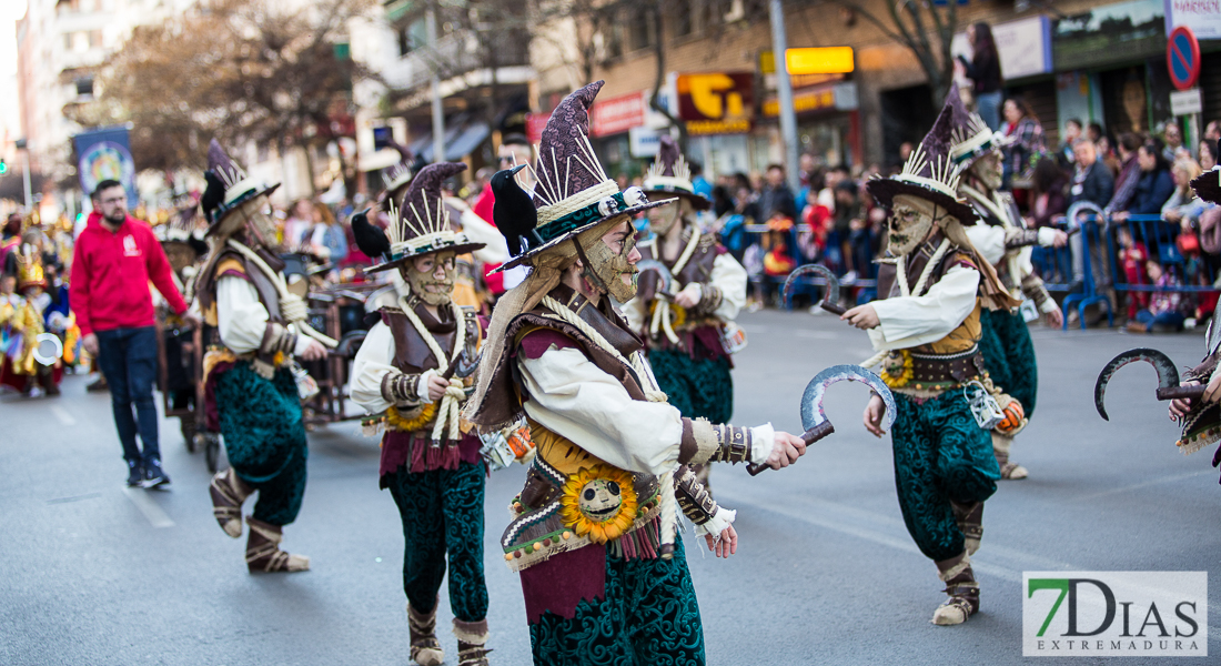 Imágenes grupales del Desfile infantil de comparsas de Badajoz