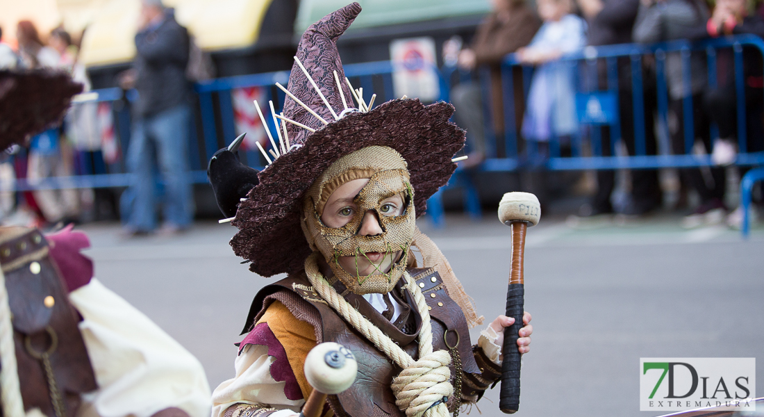 Primeros planos del Desfile infantil de comparsas de Badajoz