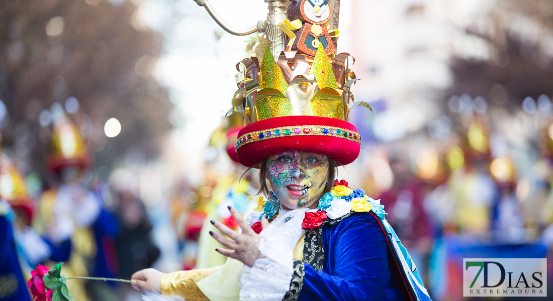 Primeros planos del Desfile infantil de comparsas de Badajoz