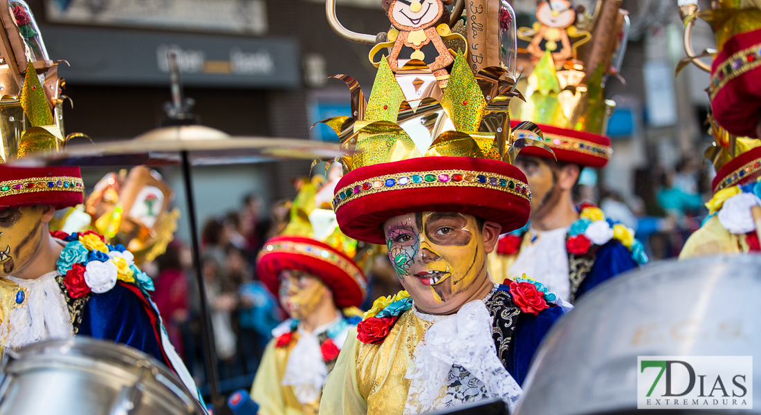 Imágenes grupales del Desfile infantil de comparsas de Badajoz