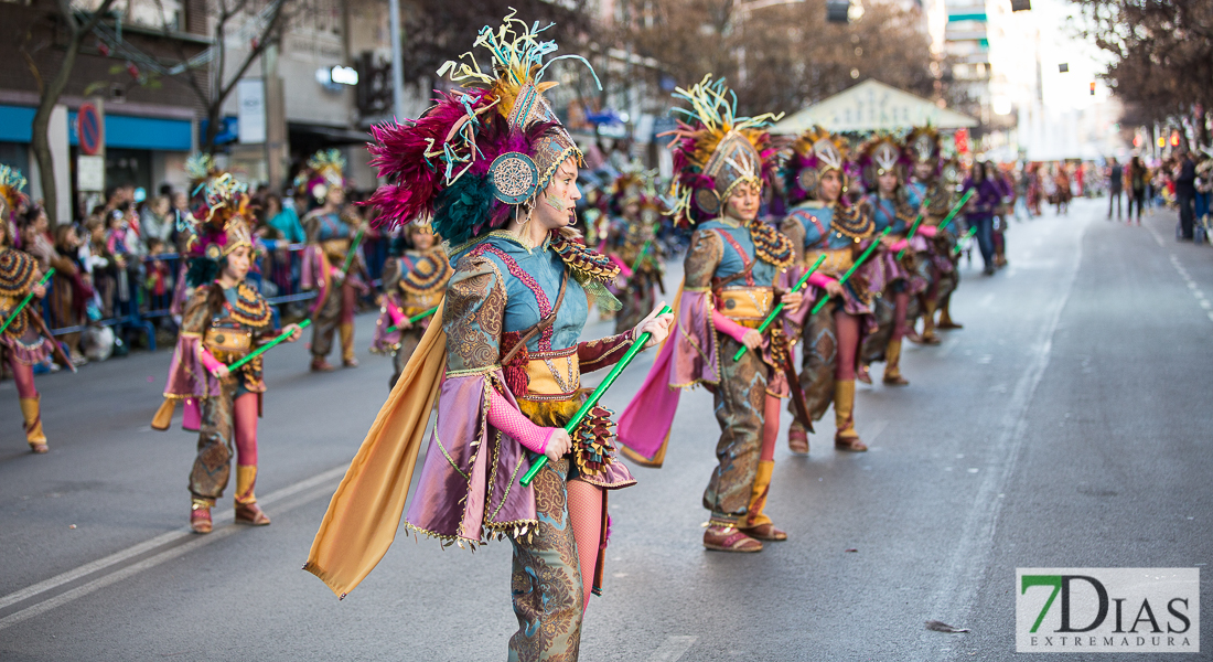 Imágenes grupales del Desfile infantil de comparsas de Badajoz