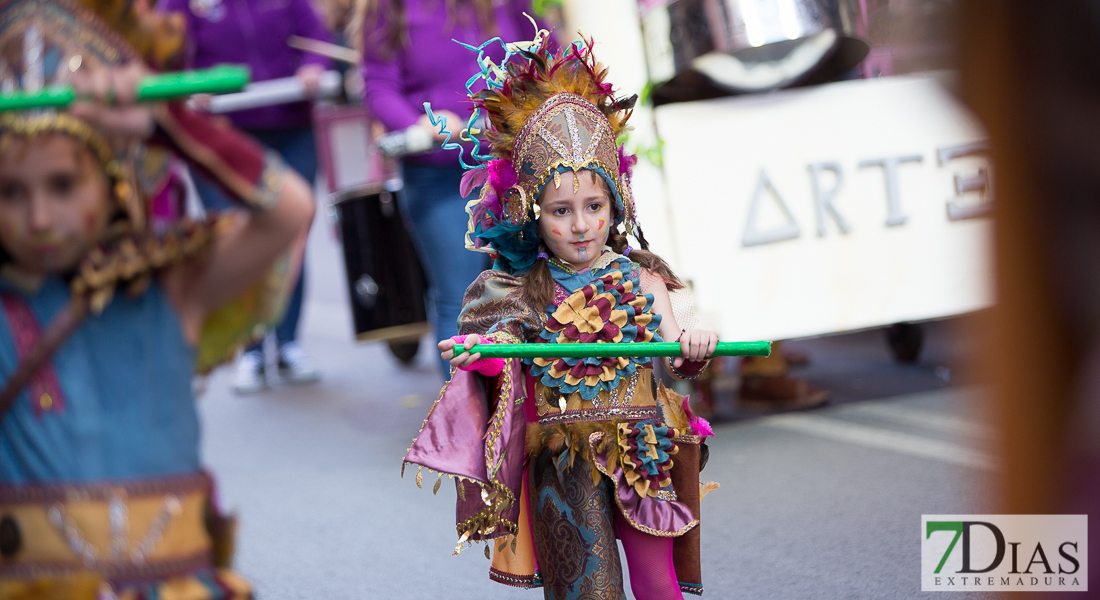 Imágenes grupales del Desfile infantil de comparsas de Badajoz