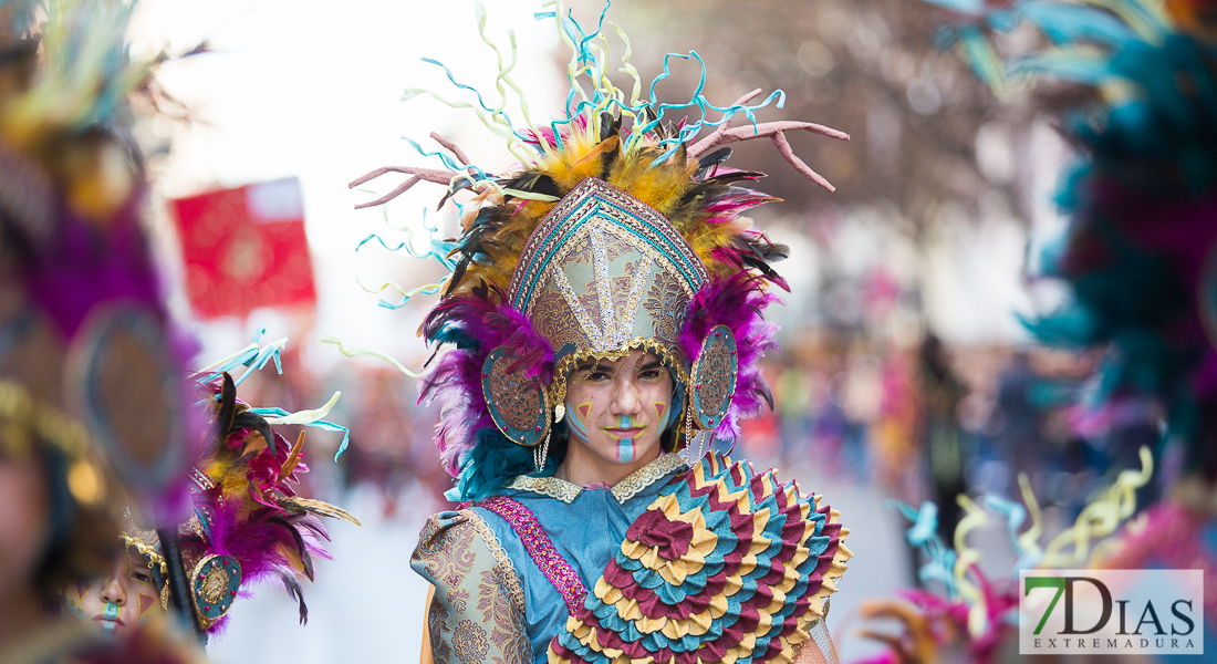 Primeros planos del Desfile infantil de comparsas de Badajoz