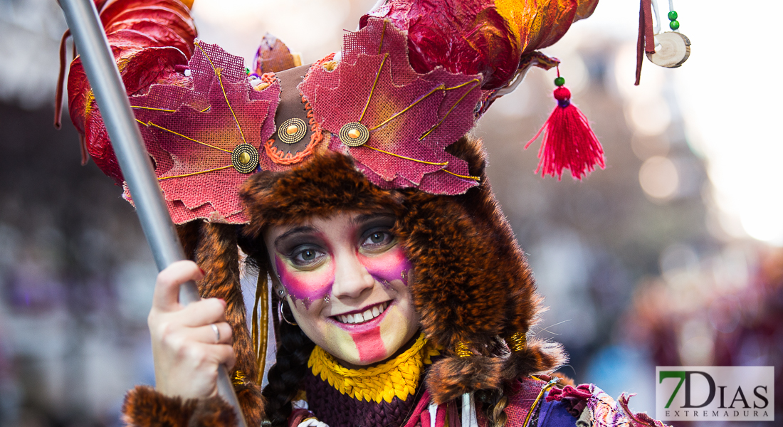 Primeros planos del Desfile infantil de comparsas de Badajoz