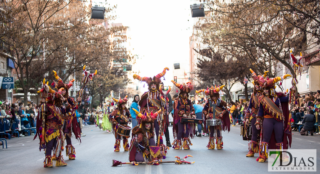 Imágenes grupales del Desfile infantil de comparsas de Badajoz