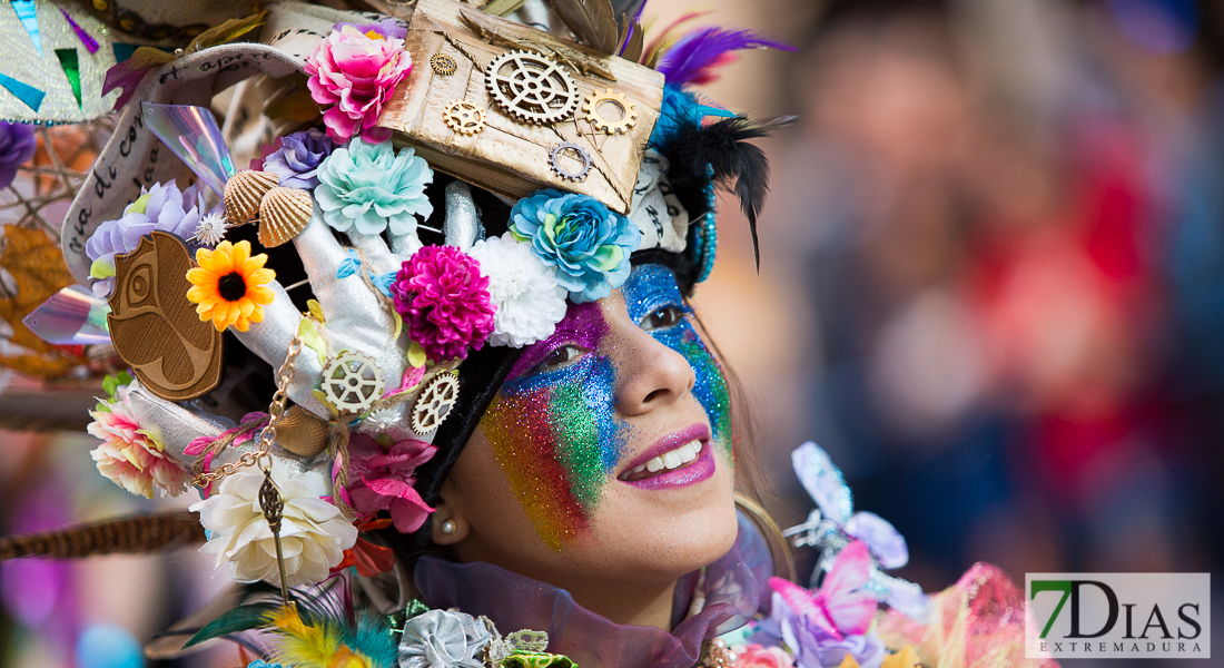 Primeros planos del Desfile infantil de comparsas de Badajoz