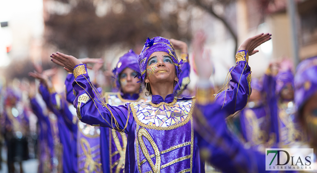 Imágenes grupales del Desfile infantil de comparsas de Badajoz