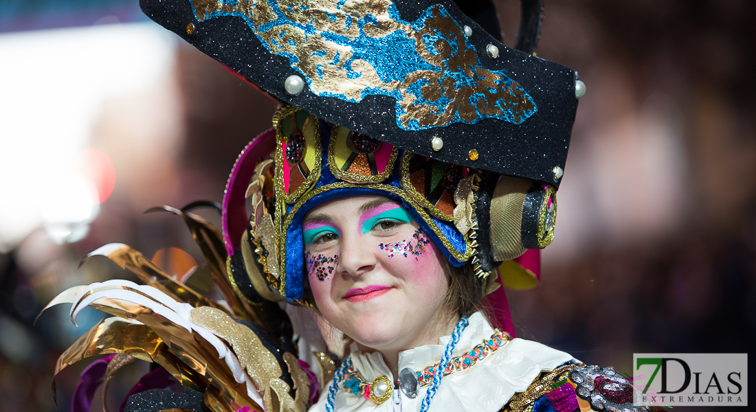 Primeros planos del Desfile infantil de comparsas de Badajoz