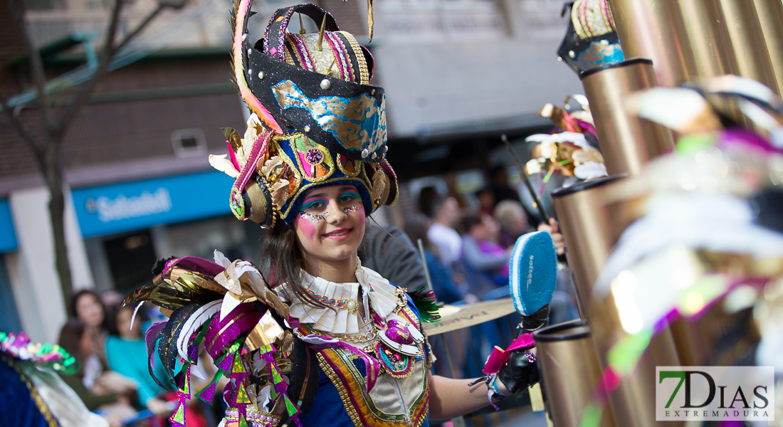 Primeros planos del Desfile infantil de comparsas de Badajoz