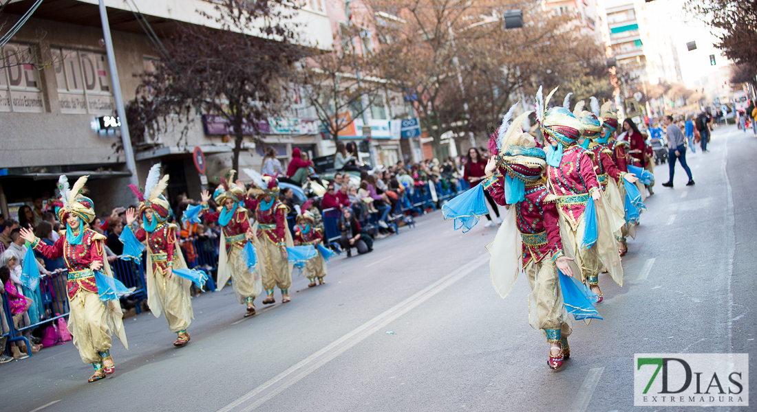 Imágenes grupales del Desfile infantil de comparsas de Badajoz