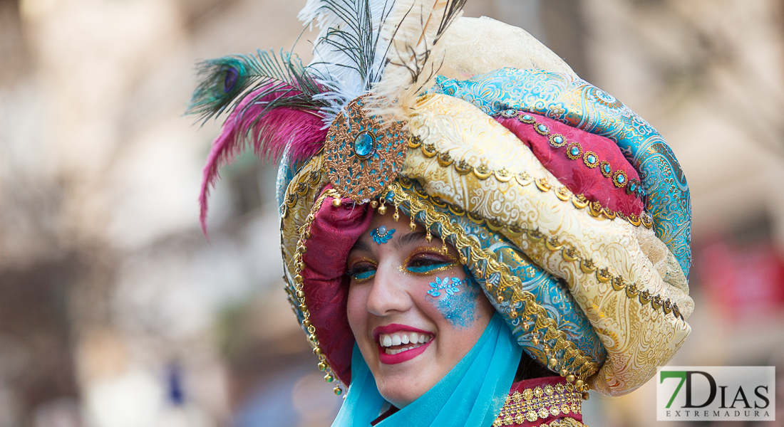 Primeros planos del Desfile infantil de comparsas de Badajoz