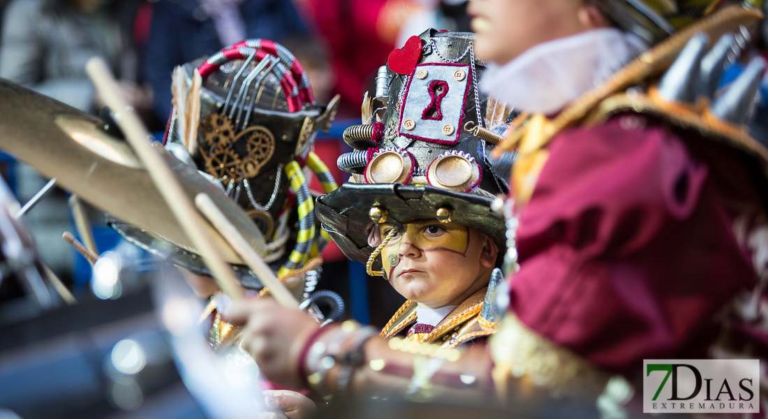 Imágenes grupales del Desfile infantil de comparsas de Badajoz