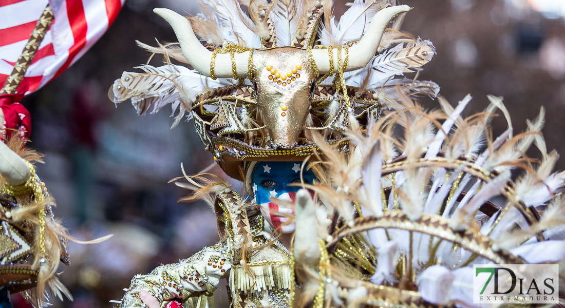 Imágenes grupales del Desfile infantil de comparsas de Badajoz