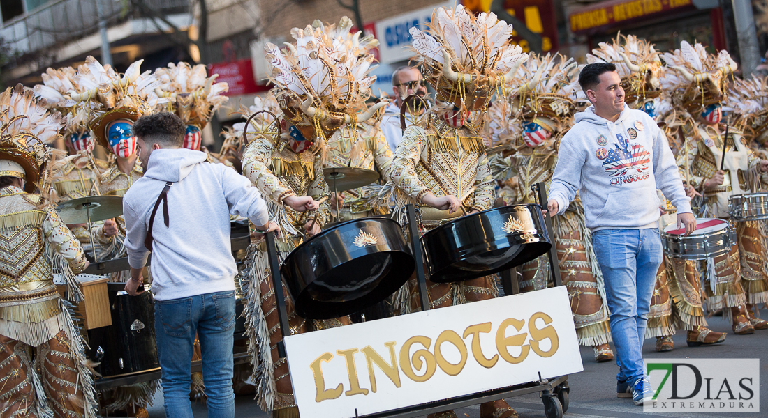 Imágenes grupales del Desfile infantil de comparsas de Badajoz