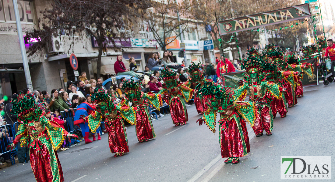 Imágenes grupales del Desfile infantil de comparsas de Badajoz