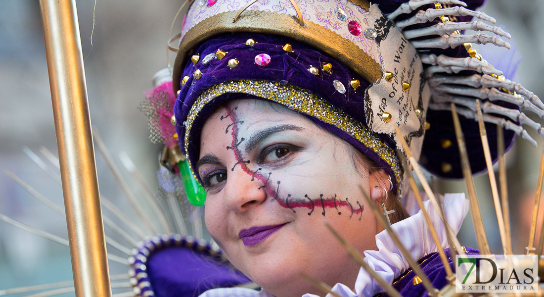 Primeros planos del Desfile infantil de comparsas de Badajoz