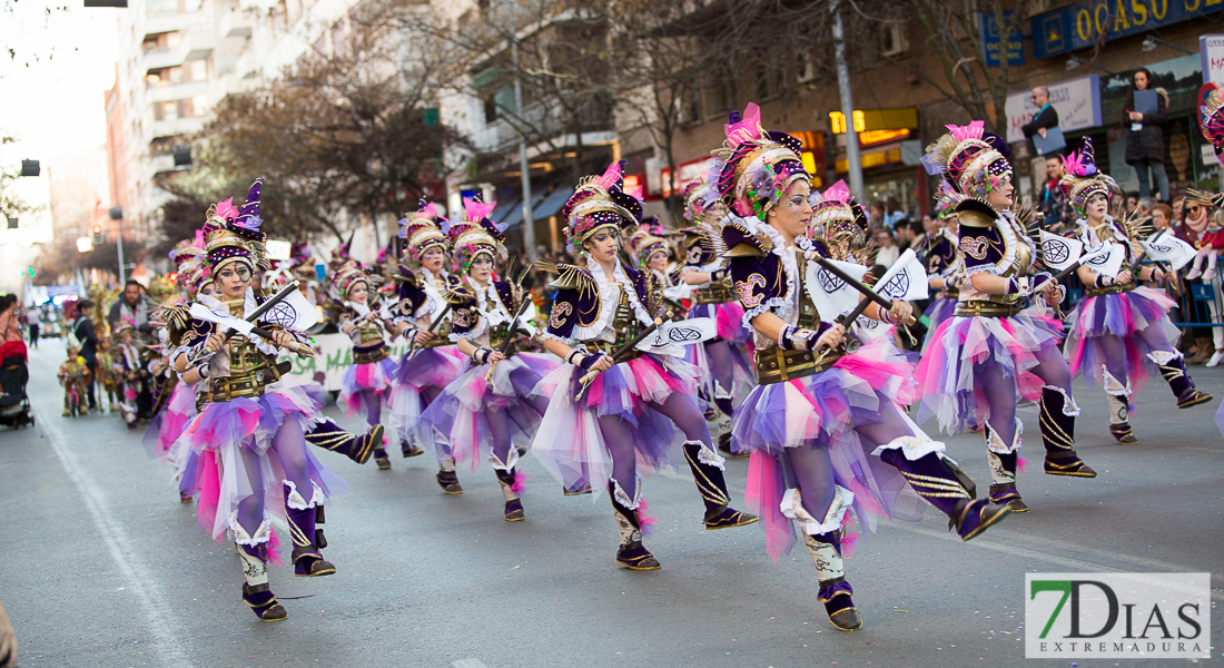 Imágenes grupales del Desfile infantil de comparsas de Badajoz