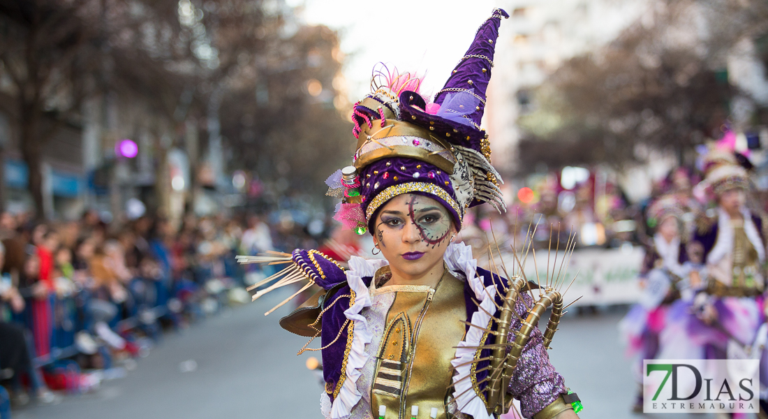 Primeros planos del Desfile infantil de comparsas de Badajoz