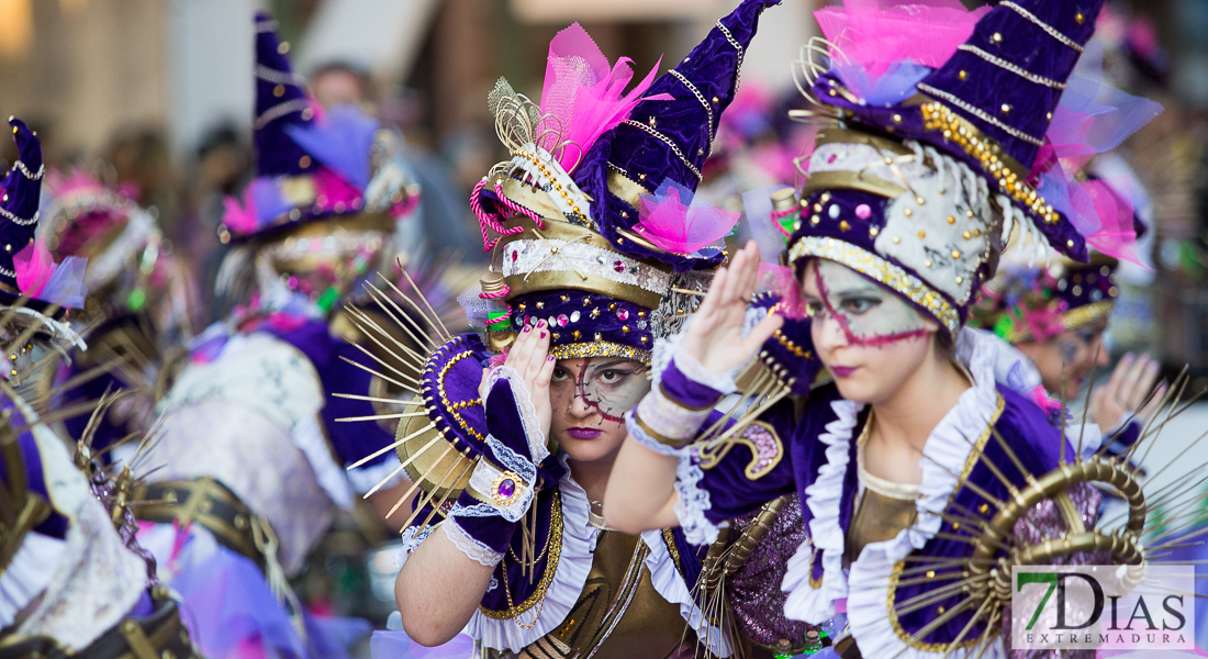 Imágenes grupales del Desfile infantil de comparsas de Badajoz