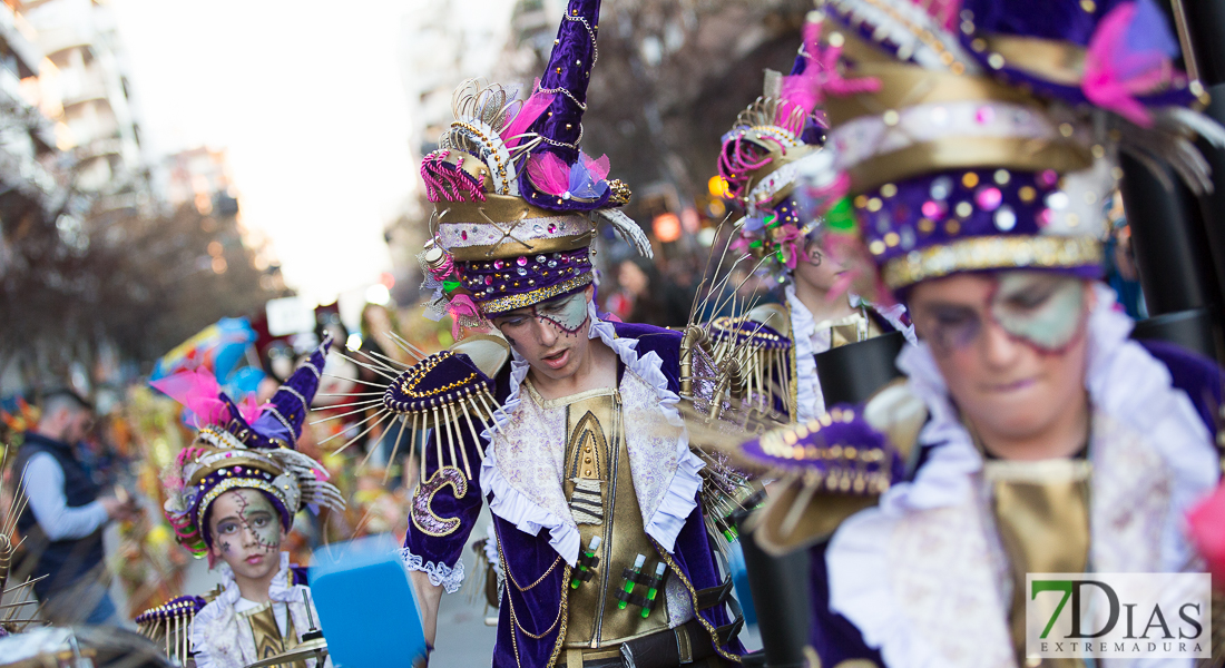 Imágenes grupales del Desfile infantil de comparsas de Badajoz