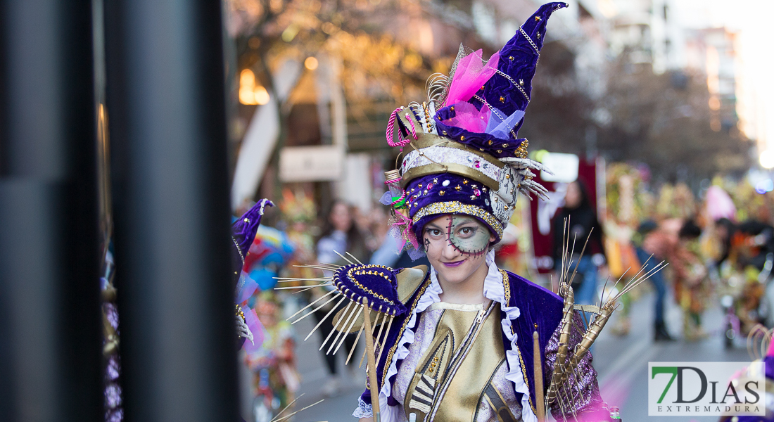 Primeros planos del Desfile infantil de comparsas de Badajoz