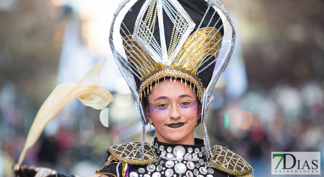 Primeros planos del Desfile infantil de comparsas de Badajoz