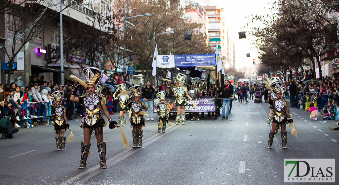 Imágenes grupales del Desfile infantil de comparsas de Badajoz