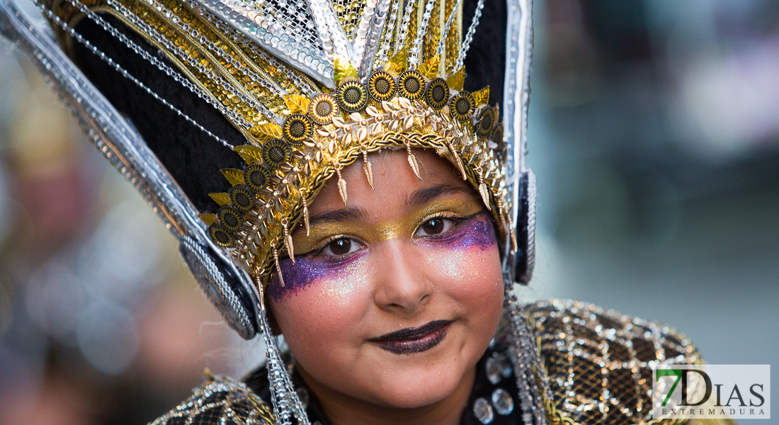 Primeros planos del Desfile infantil de comparsas de Badajoz