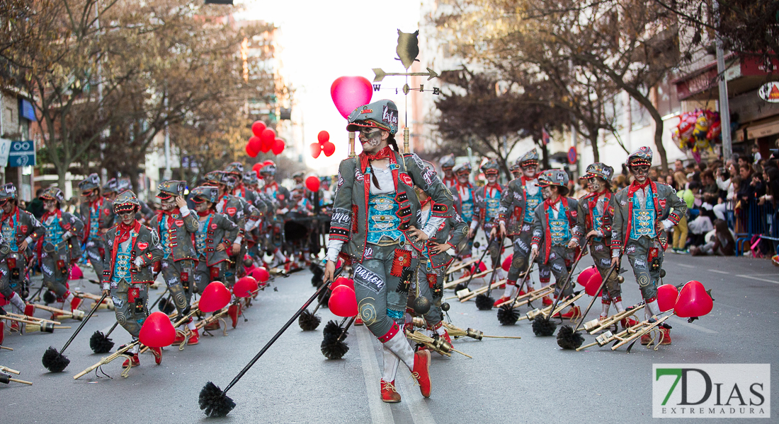 Imágenes grupales del Desfile infantil de comparsas de Badajoz