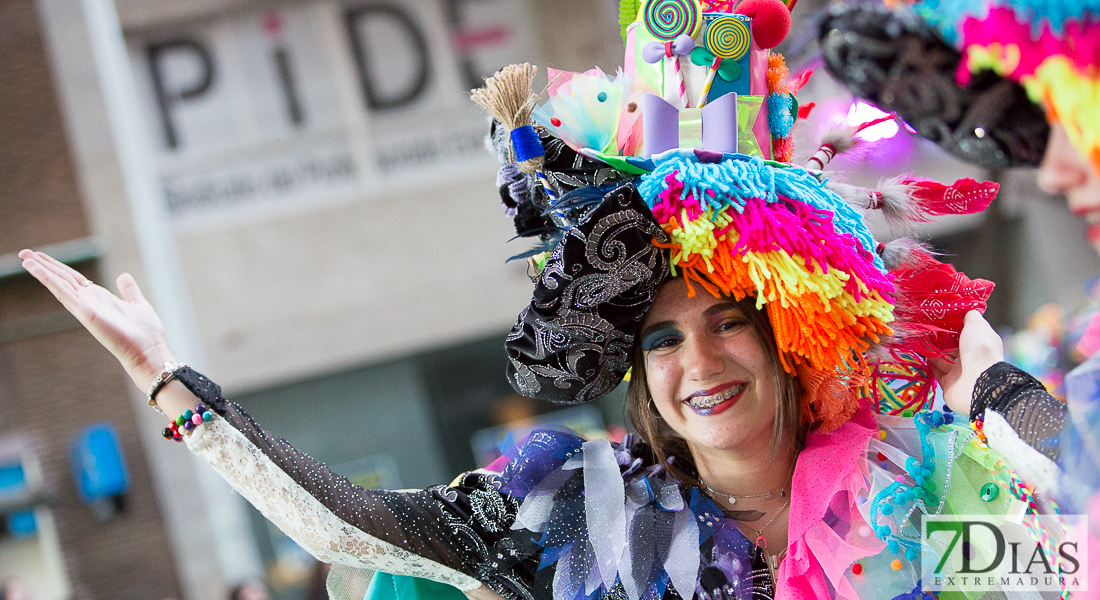 Primeros planos del Desfile infantil de comparsas de Badajoz