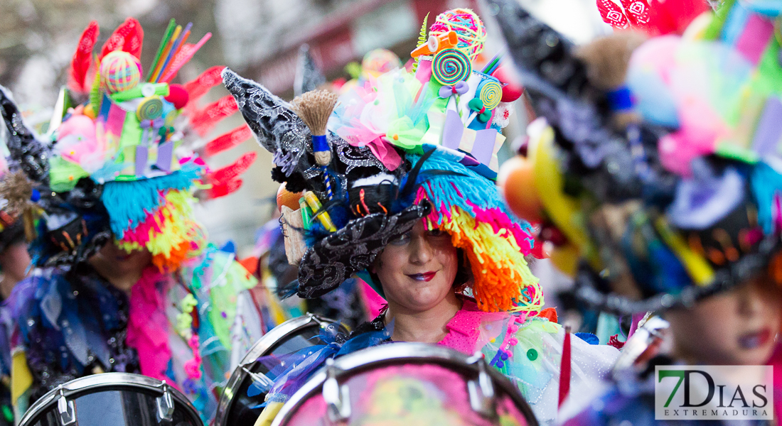 Imágenes grupales del Desfile infantil de comparsas de Badajoz