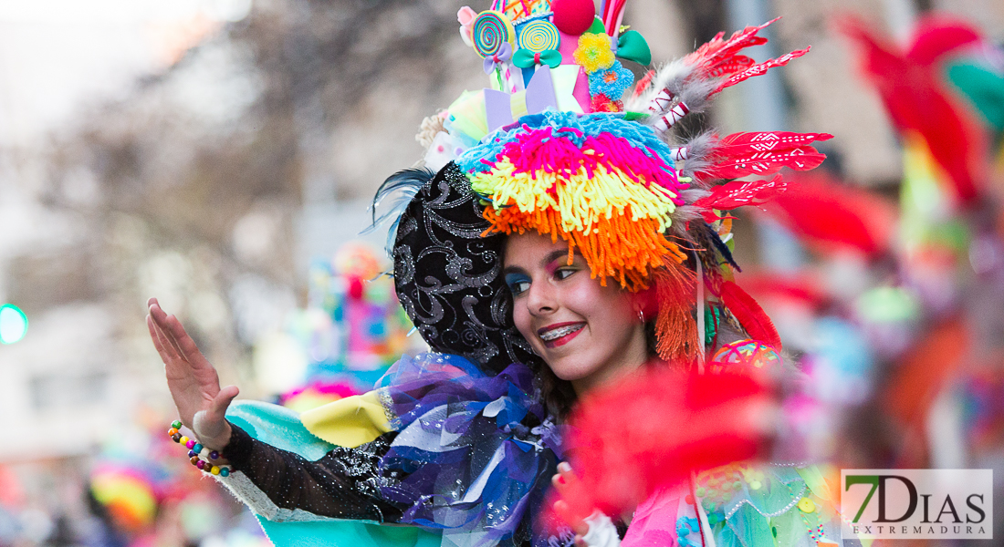 Primeros planos del Desfile infantil de comparsas de Badajoz