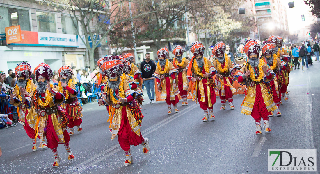 Imágenes grupales del Desfile infantil de comparsas de Badajoz