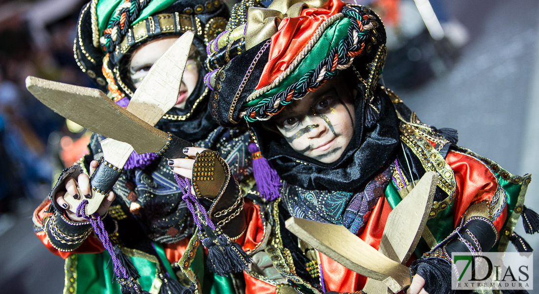 Imágenes grupales del Desfile infantil de comparsas de Badajoz