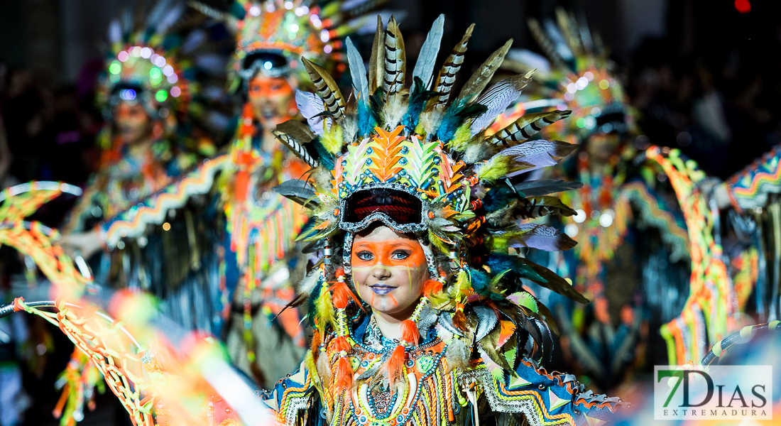 Imágenes grupales del Desfile infantil de comparsas de Badajoz