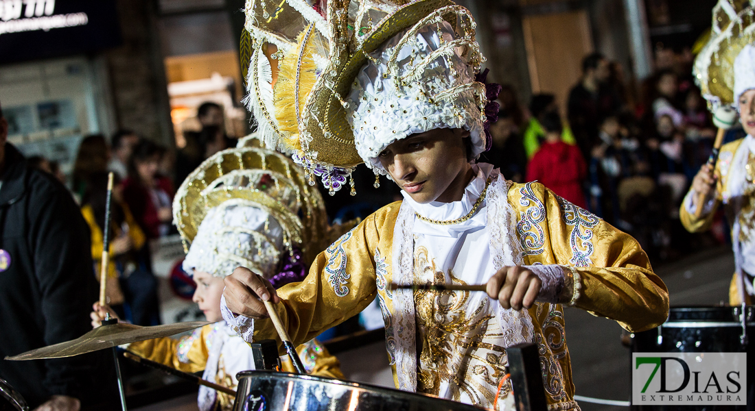 Imágenes grupales del Desfile infantil de comparsas de Badajoz